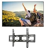 Samsung QN43QN90CAFXZA 43 Inch Neo QLED Smart TV with 4K Upscaling with a VMPL50A-B1 Tilting Wall Mount for 32 Inch-85 Inch Flat Screen TVs (2023)