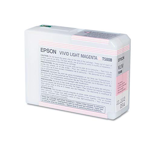 Cartouche d'encre d'origine Epson T580 Magenta taille L pour imprimante jet d'encre