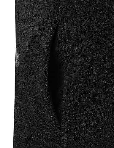 GIVON Men's Long Hooded Shawl Cardigan Open Front Gothic Cloak with Drape Design Shawl Collar4