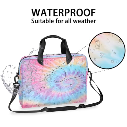Bolso para portátil de 16 pulgadas Ethnic Pink Tie-dye miniatura 3