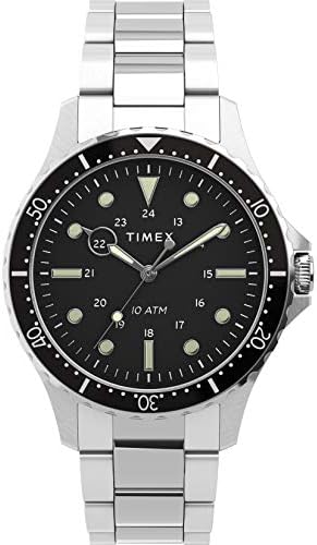 Timex Men's Navi XL 41mm Analog Quartz Stainless Steel 20 Casual Watch