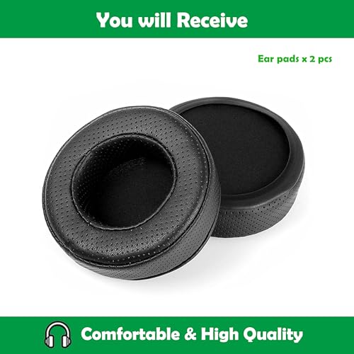 Repuesto de Almohadillas de Cuero Punzadas para Auriculares OneOdio Pro-50 Over-Ear miniatura 4
