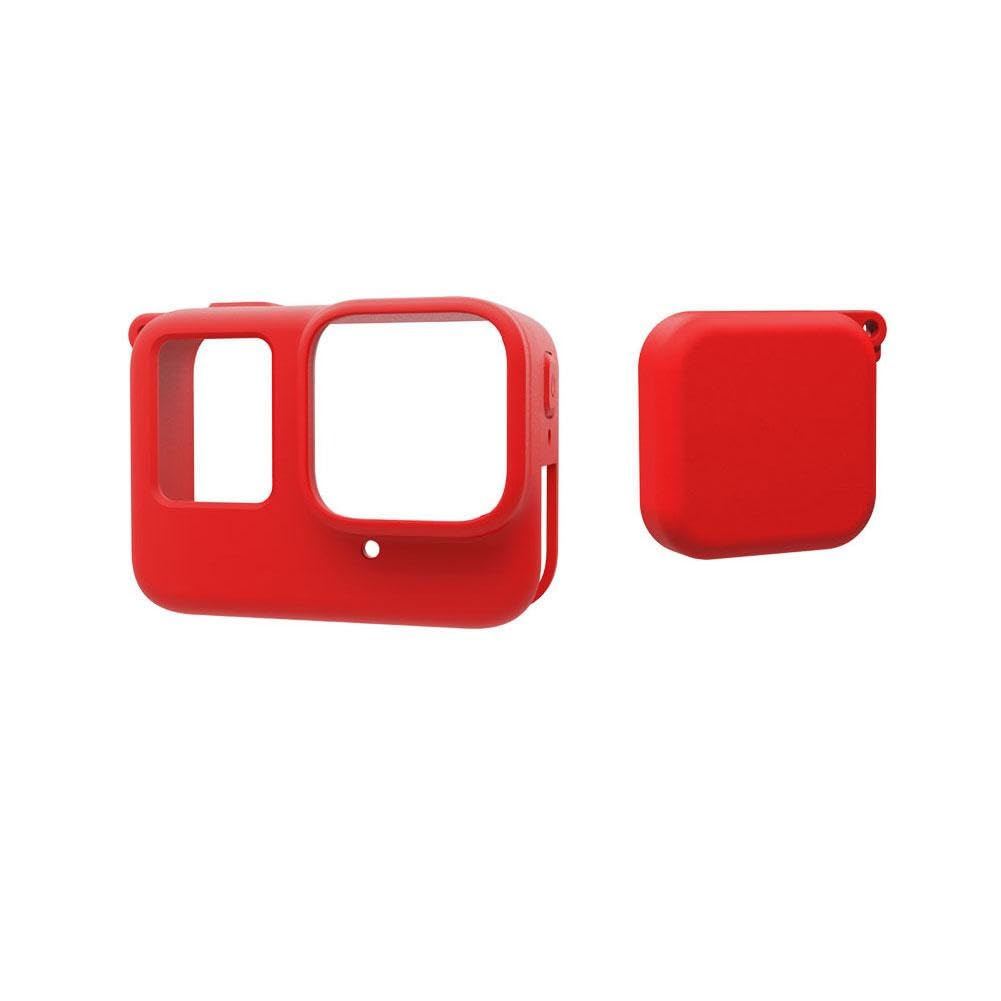 Coque Silicone Protection Intégrale Insta360 Ace Pro 2 – Étui Anti-Choc + Bouchon Objectif – Accessoire Caméra Sport