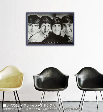 額装品/The Beatles 1990（ノーマン パーキンソン）/ポスター Amazon.co.jp: ポスター ノーマン パーキンソン The Beatles