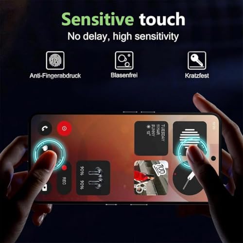 Image of OpenTech Military-Grade Tempered Glass for Nothing CMF Phone 2 Pro /Nothing Phone 3A Lite (6.77 Inch) with Edge to Edge Coverage - Case Friendly, Anti-scratch and Bubble free installation kit