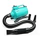 Hundefön Blower Pet Dryer Haustier-Fellpflegegebläse mit Heizung stufenlos 5.0 PS (grün)