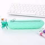 Diseño moderno y corto. ichangyi - Estuche de silicona para bolígrafos de gel de sílice con forma de piña 3