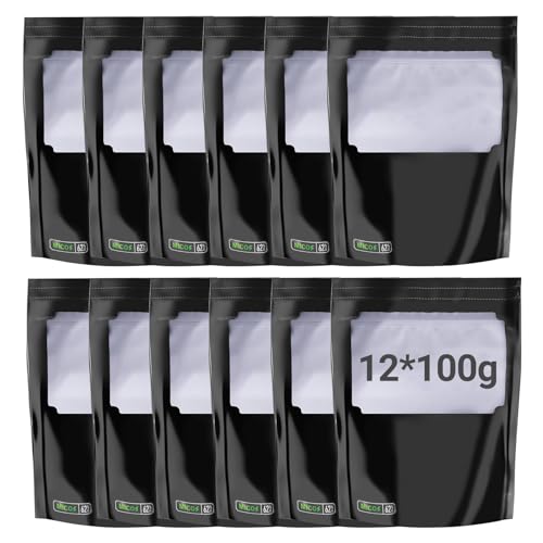 12 Stück Grove Bags Wiederverwendbare Aufbewahrung Sauerstoff und Feuchtigkeitsregulierend Geruchsneutral für Lagern Fermentieren Aufbewahren von Kräuter Trocknen 20x30x5cm