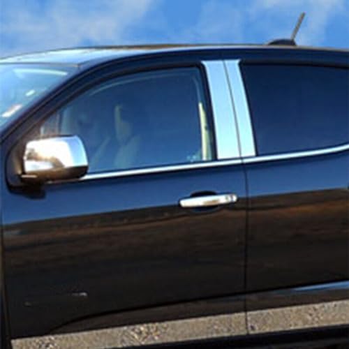Pegatinas cromadas de postes de pilar para Dodge Ram, el accesorio exterior ideal para tus rutas 6