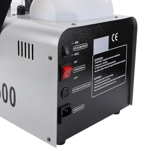 Máquina de nieve de 1500 W con control remoto, generador de nieve de alto rendimiento para fiestas invernales interiores y exteriores, Navidad y bodas miniatura 7