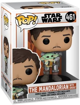 Funko 54525 POP Star Wars: Mandalorian- Mando Holding Child Funko 54525 POP Star Wars: Mandalorian- Mando Holding Child | Pop Star Wars | 2 Funko 54525 POP Star Wars: Mandalorian- Mando Holding Child | Pop Star Wars