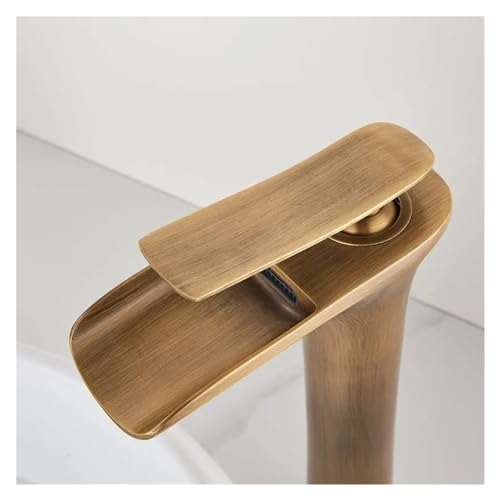 Robinet cascade chromé et blanc Om pour mitigeur de lavabo design - 6