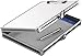 Vaultz Whiteboard Locking Storage Clipboard, Holds 8.5 x 11 Sheets, White/Silver/Black