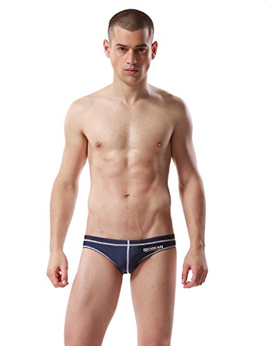 SEOBEAN Mens Low Rise Sexy Swimwear Brief Swim Bikini 2251