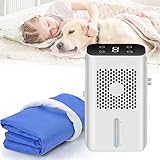 MAHWER Colchón con refrigeración por Agua, colchón con Aire Acondicionado, Funcionamiento táctil Inteligente, Ideal for refrescarse en Verano y optimizar el sueño de Dos Personas.(Single Person)