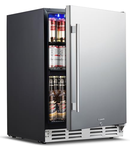 Kalamera 24 Inch 154 Can Beer Fridge