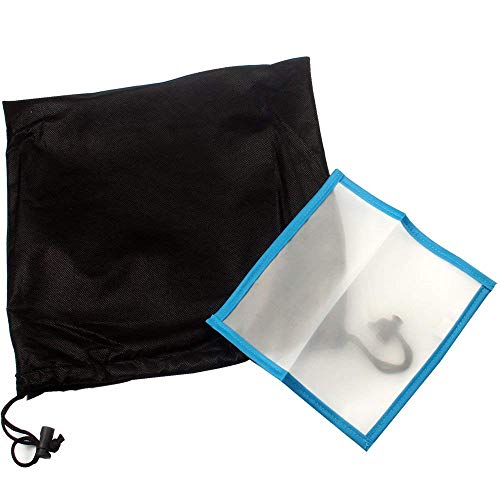 G-LEAF All Mesh Bubble Bag 20L 5 Gallon 8 Beutel Luftblasenbeutel Extraction Essenz Pflanzsäcke 25 Mikron Presssieb und Aufbewahrungsbeutel Kit für Kräuterextraktion und Produktion
