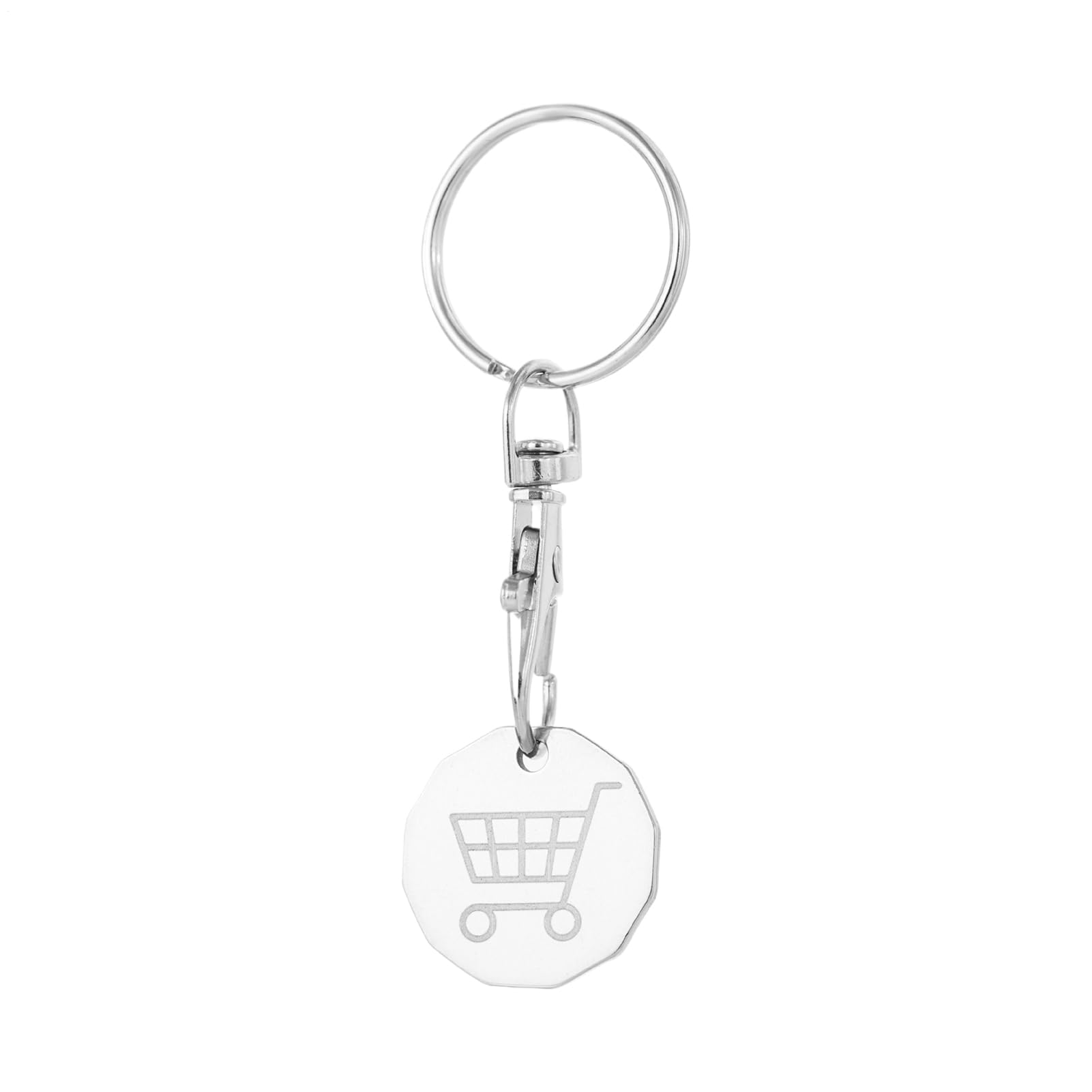 Amazon.co.jp: ショッピングカート コイン キーホルダー - トロリー 