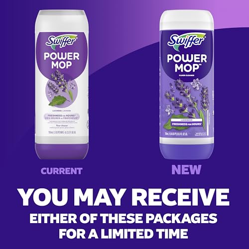 Swiffer PowerMop Floor Cleaning Solution with Lavender Scent, Triple Pack - image 8