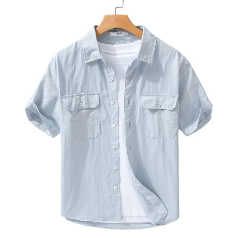 Chemise de travail japonaise ample pour éviter la chaleur