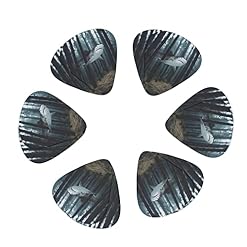 Médiators de guitare 12-Pack Funny Sharks Design médiators pour guitare électrique guitare acoustique diverses guitares - Les Beatles, Paul McCartney, John Lennon, RIngo Starr, George Harrison