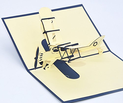 BIGLIETTO POP-UP 3D Carta Di Anniversario Biglietti D'auguri Compleanno