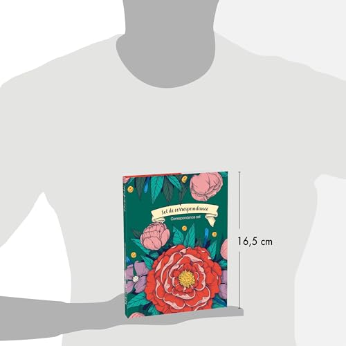 Clairefontaine 116234C - Korrespondenzset Frida Kahlo mit 8 Einzelkarten 11x15,5 cm sortiert und 8 Umschlägen Pollen C6 naturweiß, 1 Set