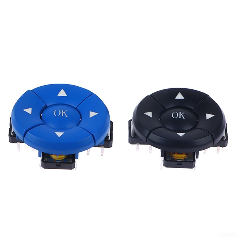 5-Way Switch, B3F-4055 Five Direction Combination Switch for Electronics Projects, Multi-Directional Navigation Push Button Switch Module(Blue)