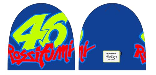 Bonnet Valentino Rossi Heritage bleu : portez l'histoire et la passion d'un pilote légendaire