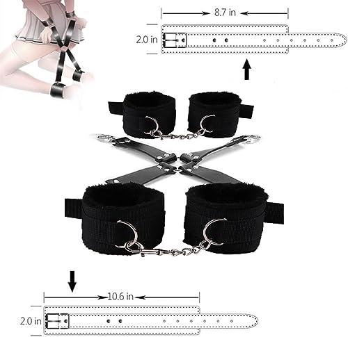 10 Piece Black Nylon Set for Sport and Fitness, Ergonomic Design, Unique Design, Versatile, Lightweight and Portable, Easy to Maintain and Care -Z4