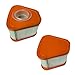 2 Pack 595853 597265 Air Filter Fit Briggs and Stratton 595853 597265 115P02 115P05 123P02 123P07 123P0B 123P32 125P02 125902