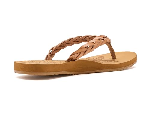 Image of Roxy Women's Feel Breezie Braided Flip Flop Sandal