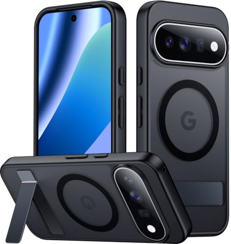 Image of SPIDERCASE Magnetic for Google Pixel 11 Case,with Stand,Black