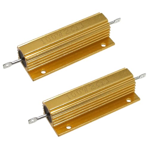 Résistance aluminium 100W évite la surchauffe des onduleurs et systèmes 2 ohms