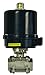 Dixon BV2IG-05011-EA 316SS 3PC Electric Actuated FNPT Ball Valve, 115 VAC, Nema4, 1/2"