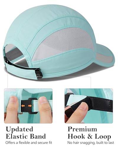 Image of GADIEMKENSD Quick Dry Run Hat Cooling Breathable Mesh