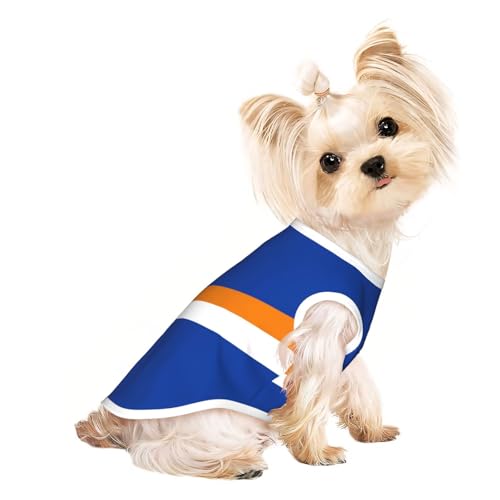 L Pet T-shirt respirant sans manches pour chien et chat Motif drapeau mignon des îles Marshall
