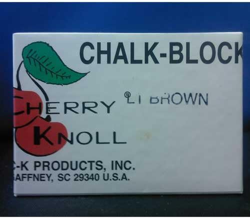 Chalk Block LIGHT BROWN