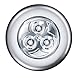 LEDVANCE LED Batteriebetriebene Leuchte, Leuchte für Innenanwendungen, Silber, DOT-it