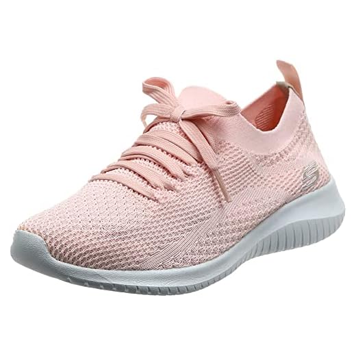 Zapatillas para Mujer Skechers Ultra Flex Statements solo 45€ Skechers Ultra Flex Statements, Zapatillas para Mujer, Rosa (Light Pink), 36 EU