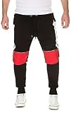 Yazubi Herren Jogginghose - Biker 121 - Trainingshose, Black (10001), S
