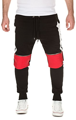 Preisvergleich Produktbild Yazubi Herren Jogginghose - Biker 121 - Trainingshose, Black (10001), XXL