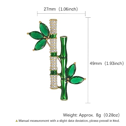 Image of Brooch Pins for Women Fashion Jewelry Cubic Zirconia Brooches and Pins for Birthday Wedding Party Gift