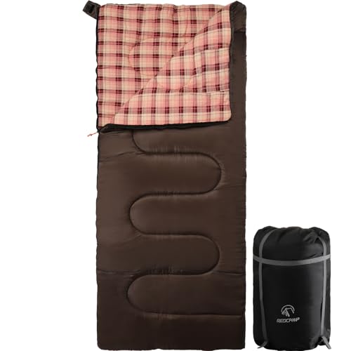 Sac de couchage 4lbs garnissage REDCAMP en coton flanelle ultra chaud