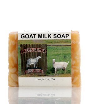 Lemongrass Goat Milk Soap 1 pc by Alcea Rosea Farm