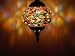Kindgoo Lámpara Colgante Turca de Techo Decorativa de Cristal Multicolor para Interior...