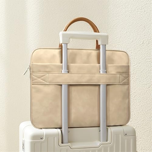 Sac ordinateur contre les chocs avec pochette tablette en cuir - 3