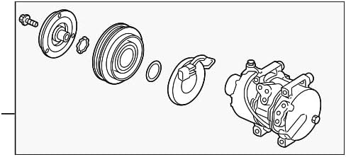 Genuine Hyundai 97701-2S500 Compressor Assembly