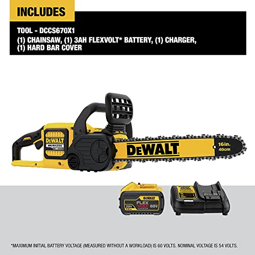 Dewalt Flexvolt Chainsaw 60V 2Ah 16In #TOP1