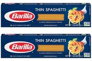 Barilla Thin Spaghetti - Indulge in Delicate & Versatile Spaghetti Noodles